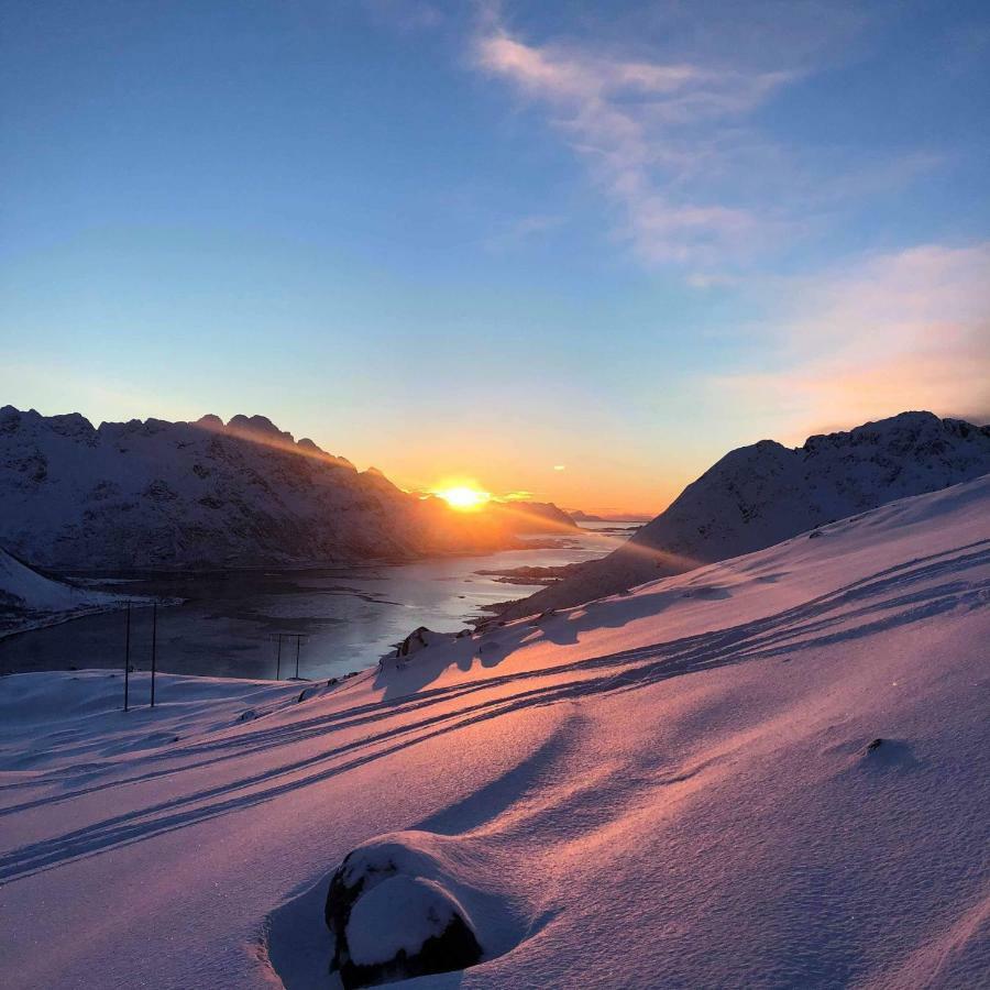Pilan Lodge Lofoten Vestpollen Экстерьер фото